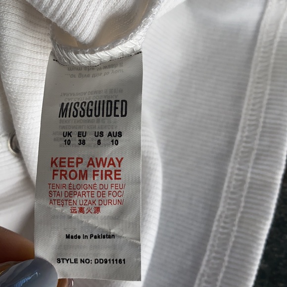 Misguided Ribbed Midi Bodycon Dress - Picture 8 of 9